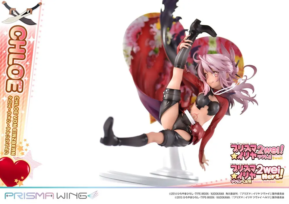 Fate/kaleid liner Prisma Illya Prisma Wing PVC soška 1/7 Chloe von Einzbern 20 cm fotografii produktu