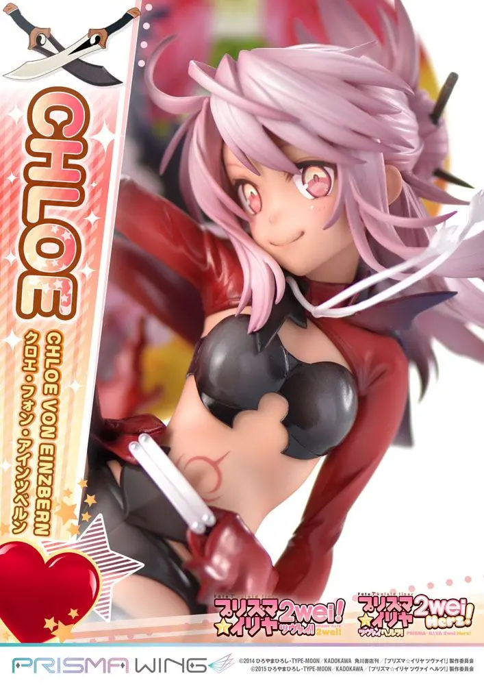 Fate/kaleid liner Prisma Illya Prisma Wing PVC soška 1/7 Chloe von Einzbern 20 cm fotografii produktu