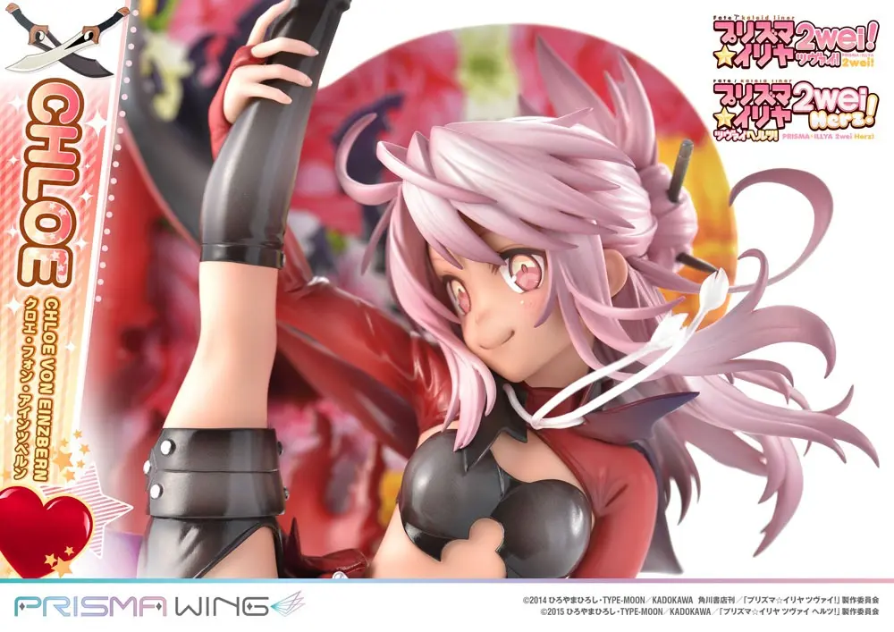 Fate/kaleid liner Prisma Illya Prisma Wing PVC soška 1/7 Chloe von Einzbern 20 cm fotografii produktu