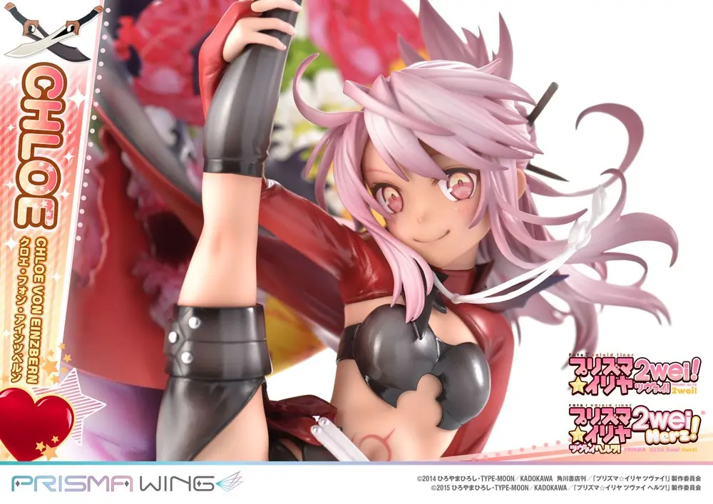 Fate/kaleid liner Prisma Illya Prisma Wing PVC soška 1/7 Chloe von Einzbern 20 cm fotografii produktu