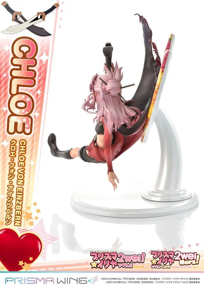 Fate/kaleid liner Prisma Illya Prisma Wing PVC soška 1/7 Chloe von Einzbern 20 cm fotografii produktu