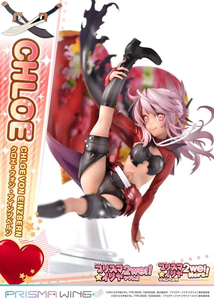 Fate/kaleid liner Prisma Illya Prisma Wing PVC soška 1/7 Chloe von Einzbern 20 cm fotografii produktu