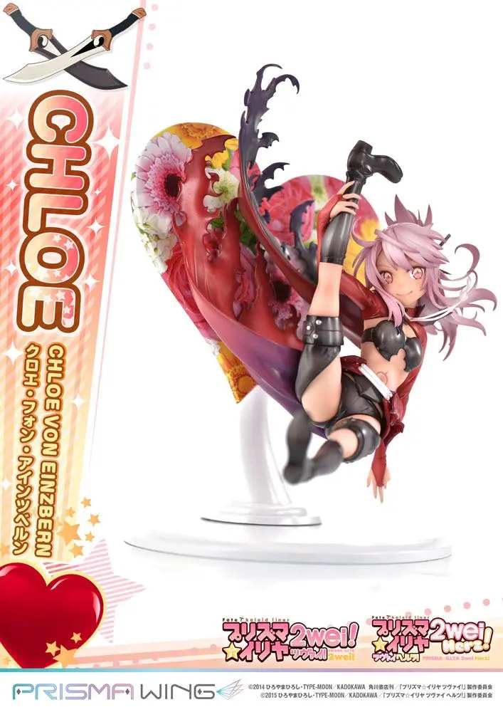 Fate/kaleid liner Prisma Illya Prisma Wing PVC soška 1/7 Chloe von Einzbern 20 cm fotografii produktu