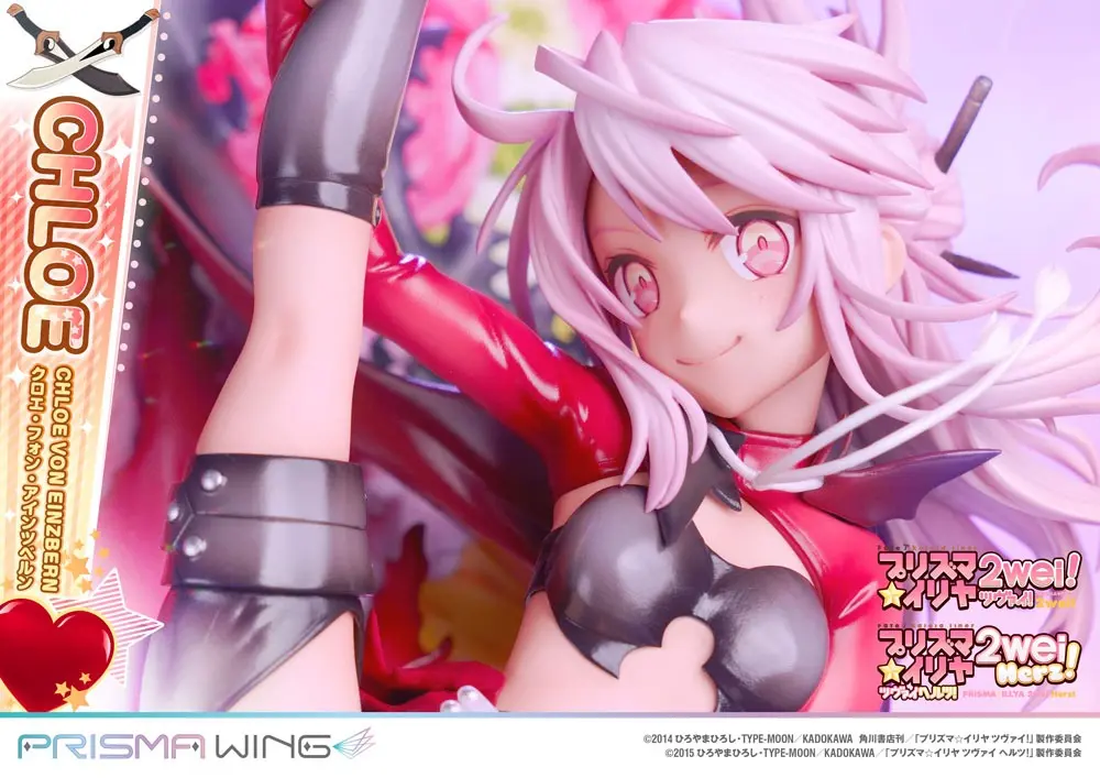 Fate/kaleid liner Prisma Illya Prisma Wing PVC soška 1/7 Chloe von Einzbern 20 cm fotografii produktu