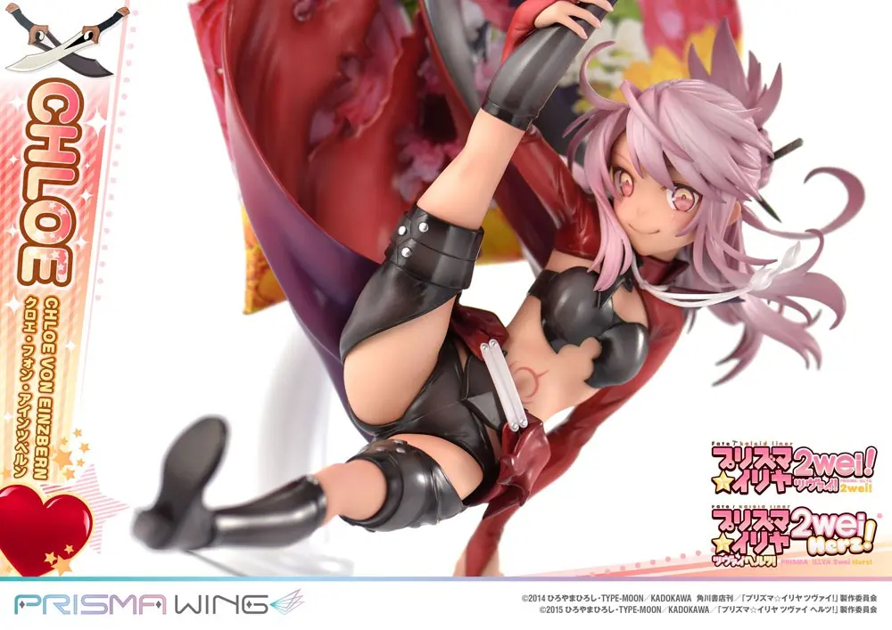 Fate/kaleid liner Prisma Illya Prisma Wing PVC soška 1/7 Chloe von Einzbern 20 cm fotografii produktu