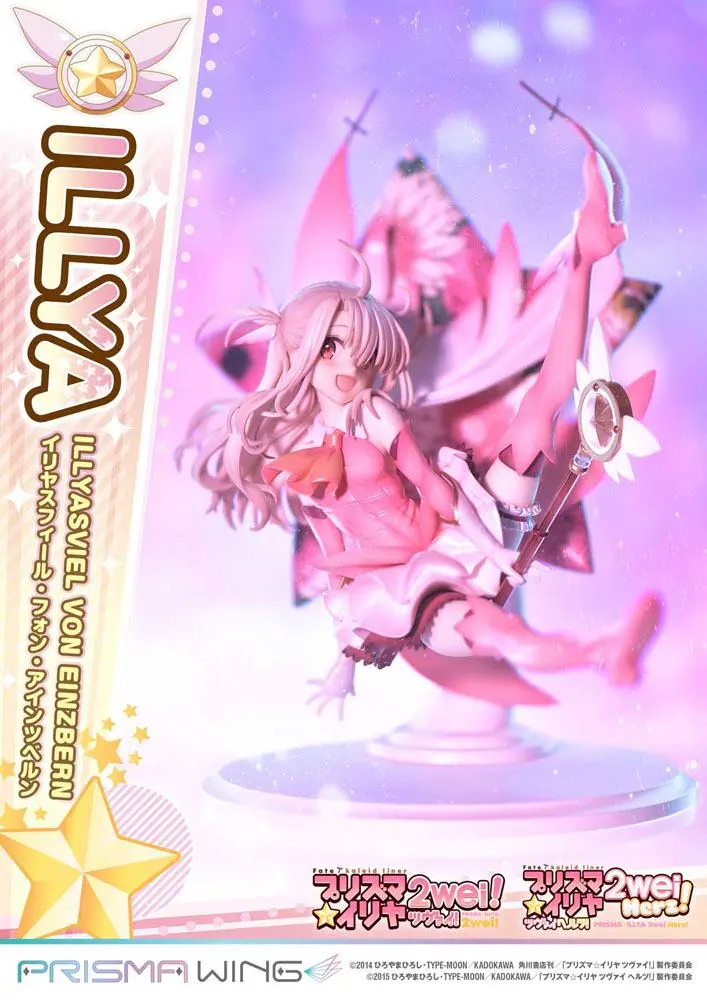 Fate Prisma Wing PVC soška 1/7 Illyasviel von Einzbern Bonus verze 20 cm fotografii produktu