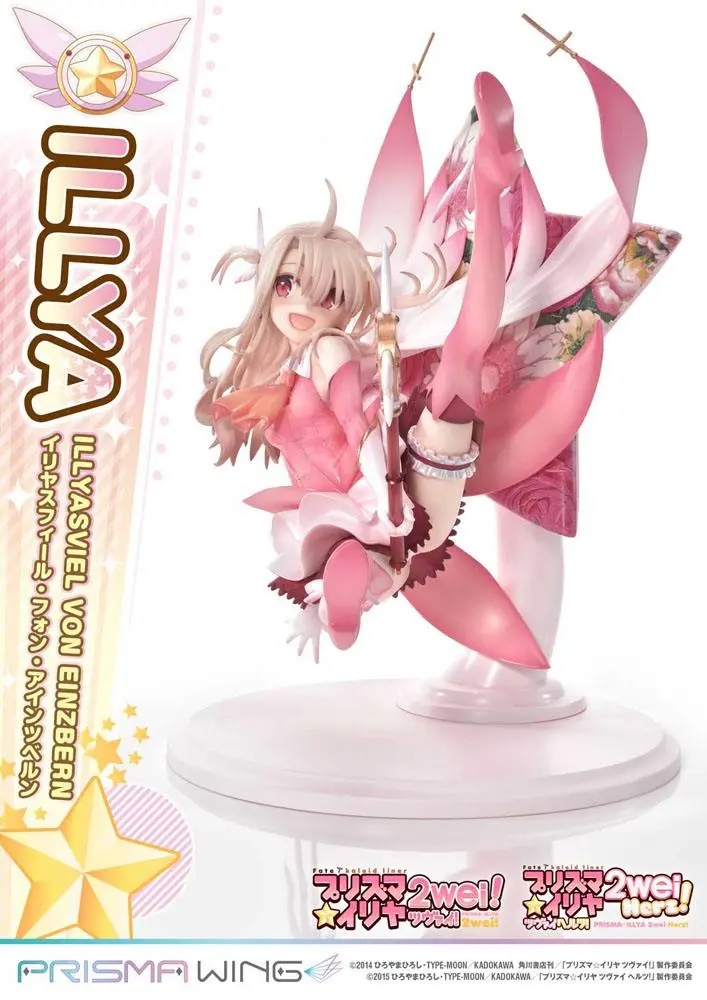 Fate Prisma Wing PVC soška 1/7 Illyasviel von Einzbern Bonus verze 20 cm fotografii produktu