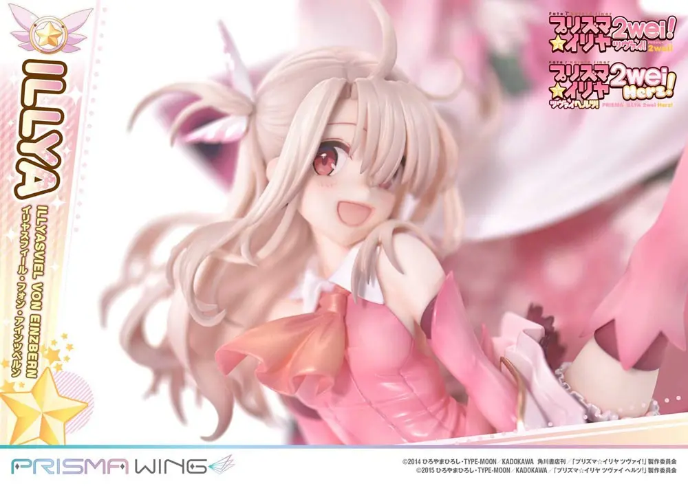 Fate Prisma Wing PVC soška 1/7 Illyasviel von Einzbern Bonus verze 20 cm fotografii produktu