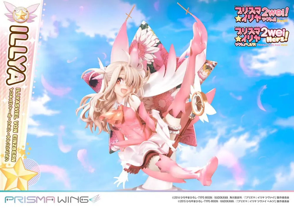 Fate Prisma Wing PVC soška 1/7 Illyasviel von Einzbern Bonus verze 20 cm fotografii produktu