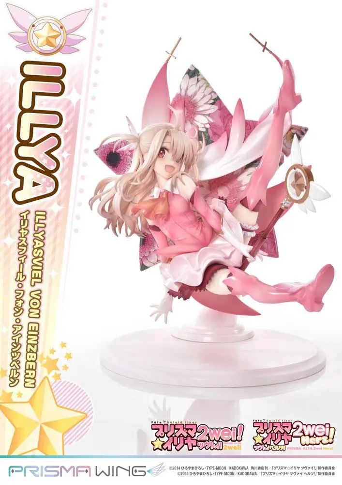 Fate Prisma Wing PVC soška 1/7 Illyasviel von Einzbern Bonus verze 20 cm fotografii produktu