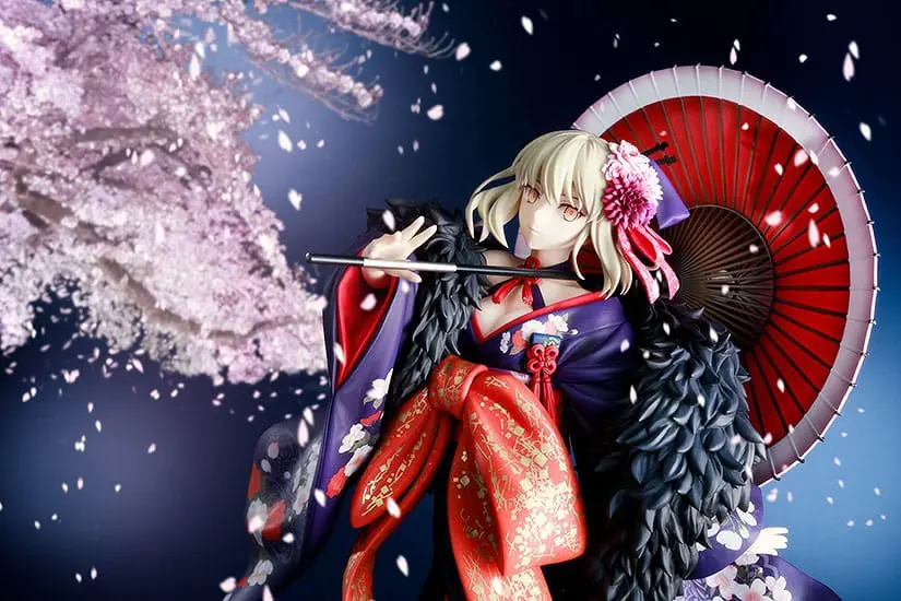 Fate/stay night: Heaven's Feel PVC socha 1/7 Saber Alter: Kimono Ver. (re-run) 28 cm fotografii produktu