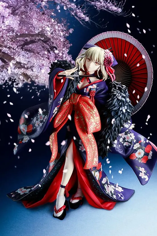 Fate/stay night: Heaven's Feel PVC socha 1/7 Saber Alter: Kimono Ver. (re-run) 28 cm fotografii produktu