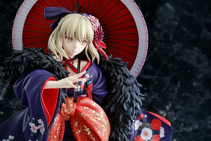 Fate/stay night: Heaven's Feel PVC socha 1/7 Saber Alter: Kimono Ver. (re-run) 28 cm fotografii produktu