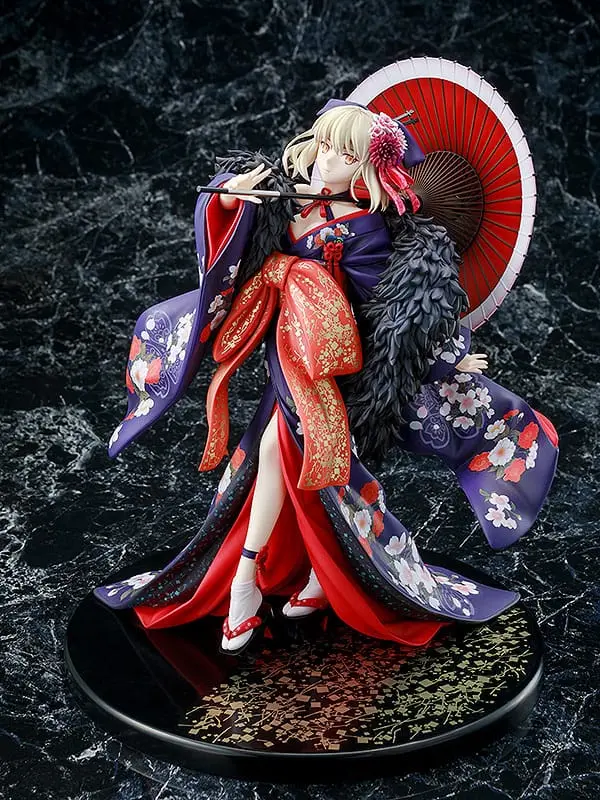 Fate/stay night: Heaven's Feel PVC socha 1/7 Saber Alter: Kimono Ver. (re-run) 28 cm fotografii produktu