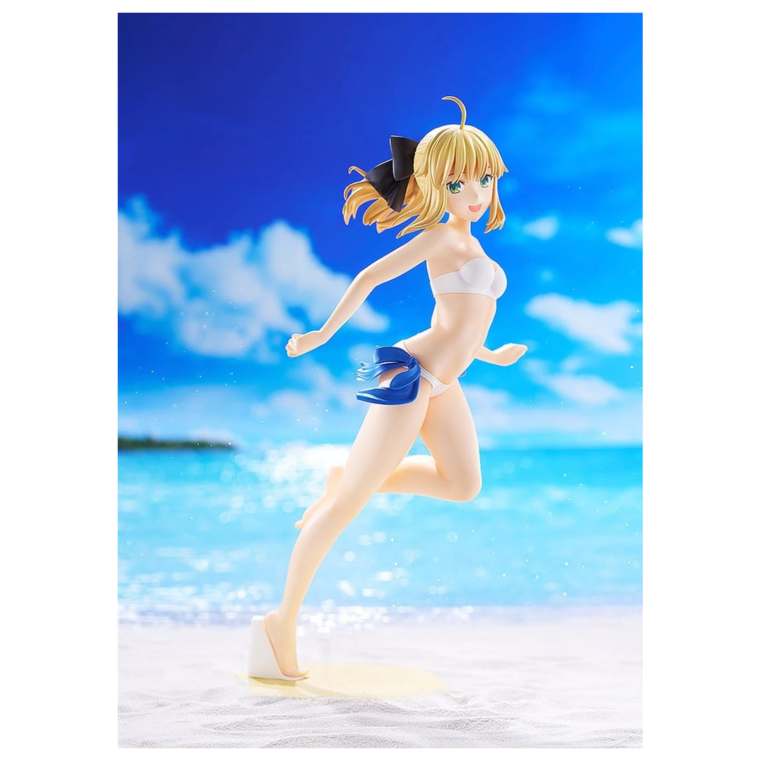 Fate/Stay Night Pop Up Parade PVC socha Beach Queens Saber Lily L Size 24 cm fotografii produktu
