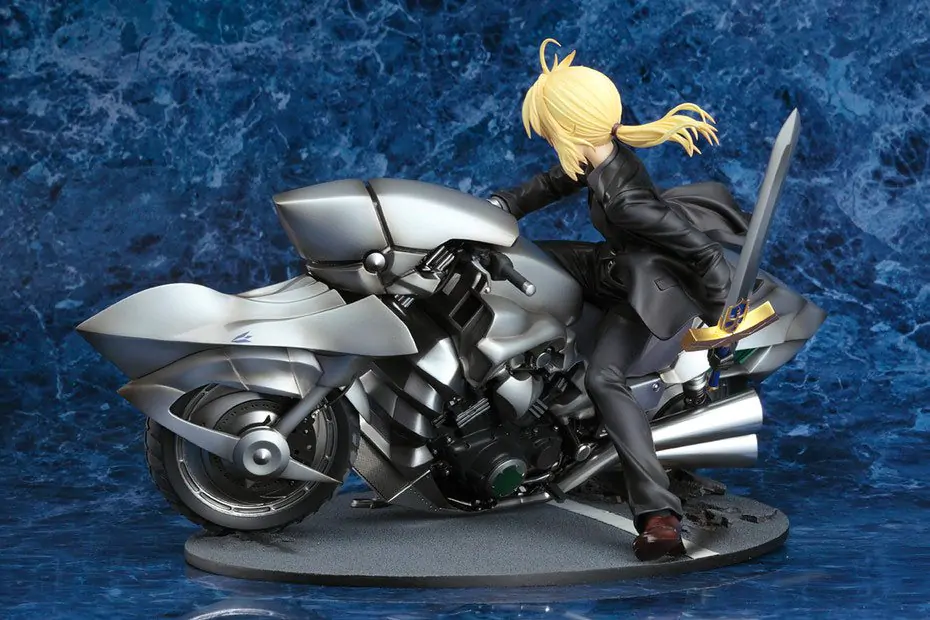 Fate/Zero Socha 1/8 Saber & Saber Motored Cuirassier (re-run) 16 cm fotografii produktu