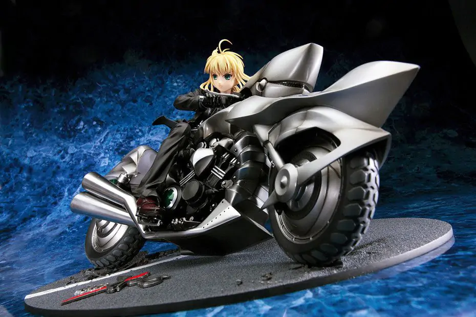 Fate/Zero Socha 1/8 Saber & Saber Motored Cuirassier (re-run) 16 cm fotografii produktu