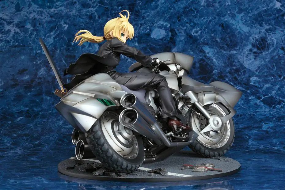 Fate/Zero Socha 1/8 Saber & Saber Motored Cuirassier (re-run) 16 cm fotografii produktu