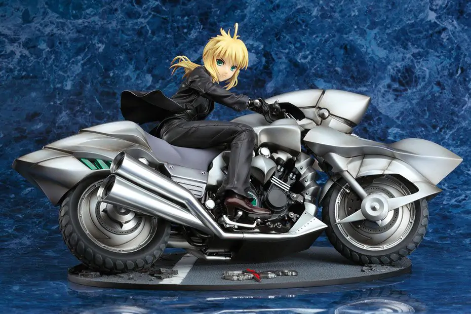 Fate/Zero Socha 1/8 Saber & Saber Motored Cuirassier (re-run) 16 cm fotografii produktu