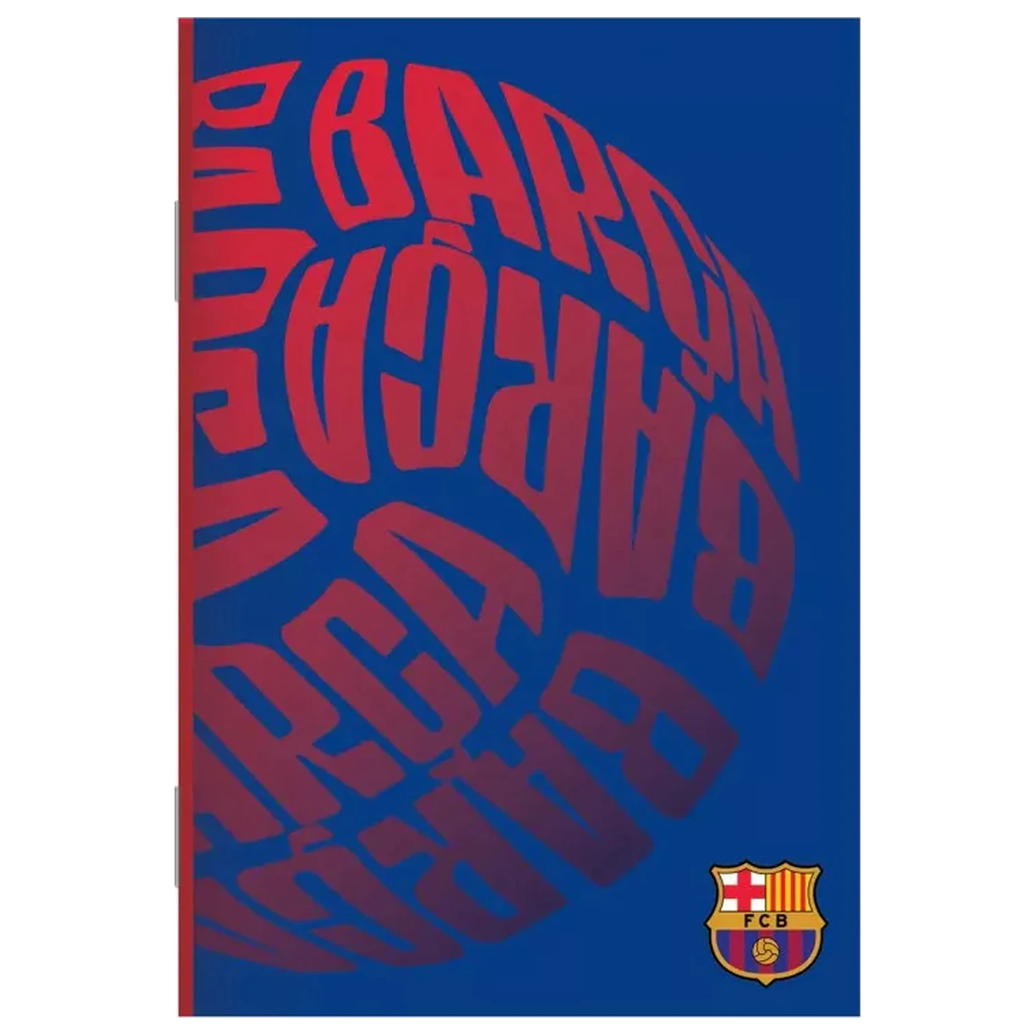 FC Barcelona míč B/5 linkovaný zápisník 40 stran fotografii produktu