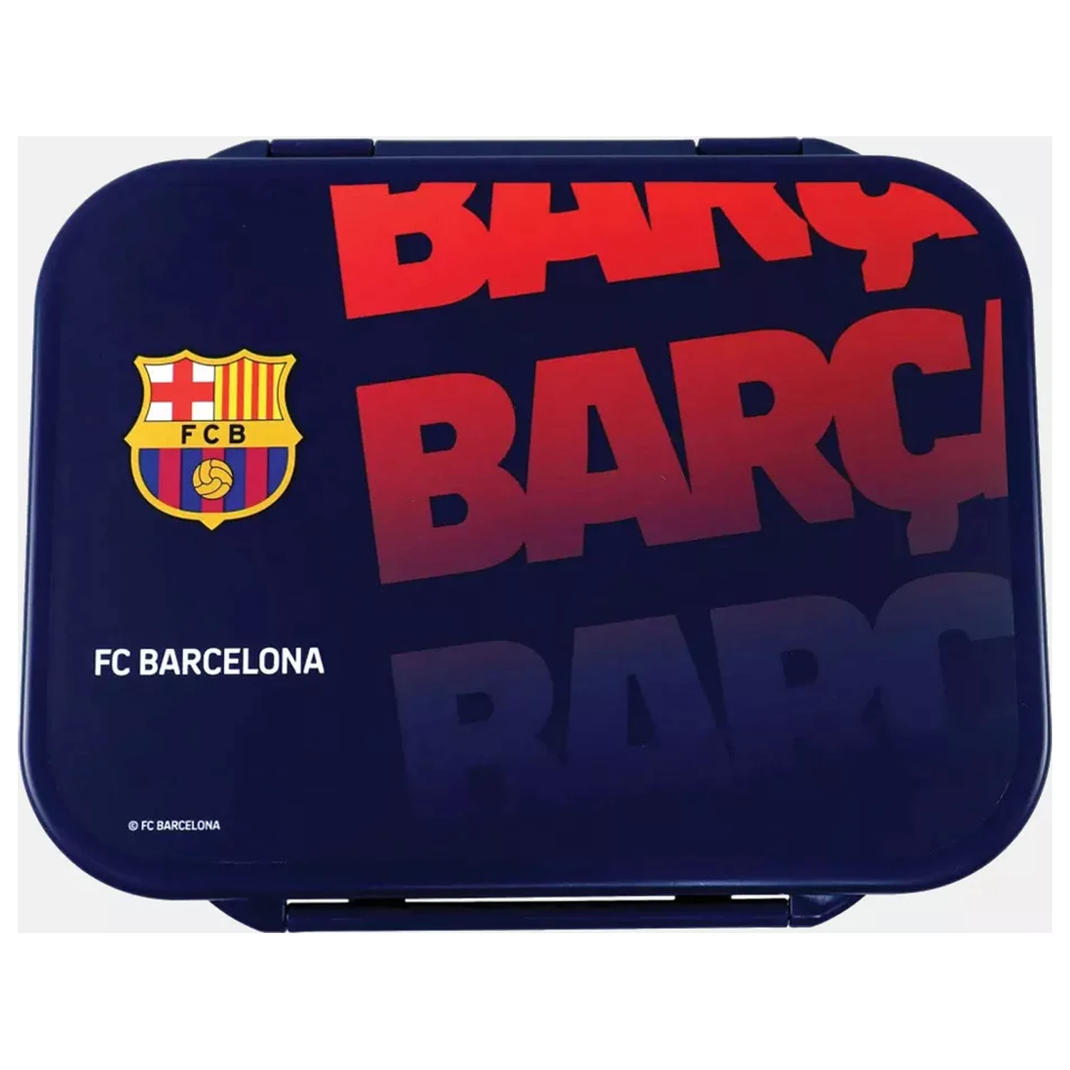 FC Barcelona obědová krabička s více přihrádkami, krabička na sendvič fotografii produktu