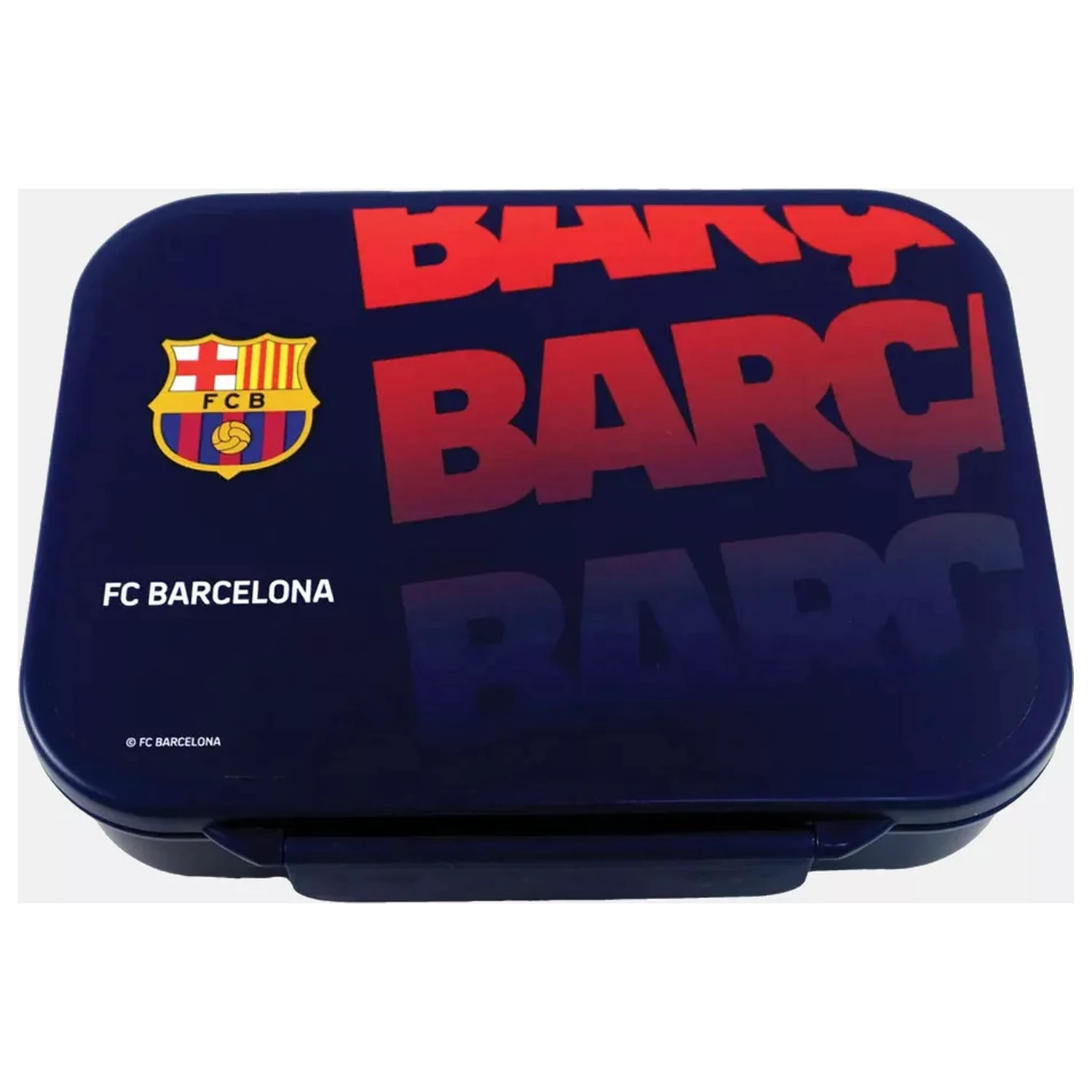 FC Barcelona obědová krabička s více přihrádkami, krabička na sendvič fotografii produktu