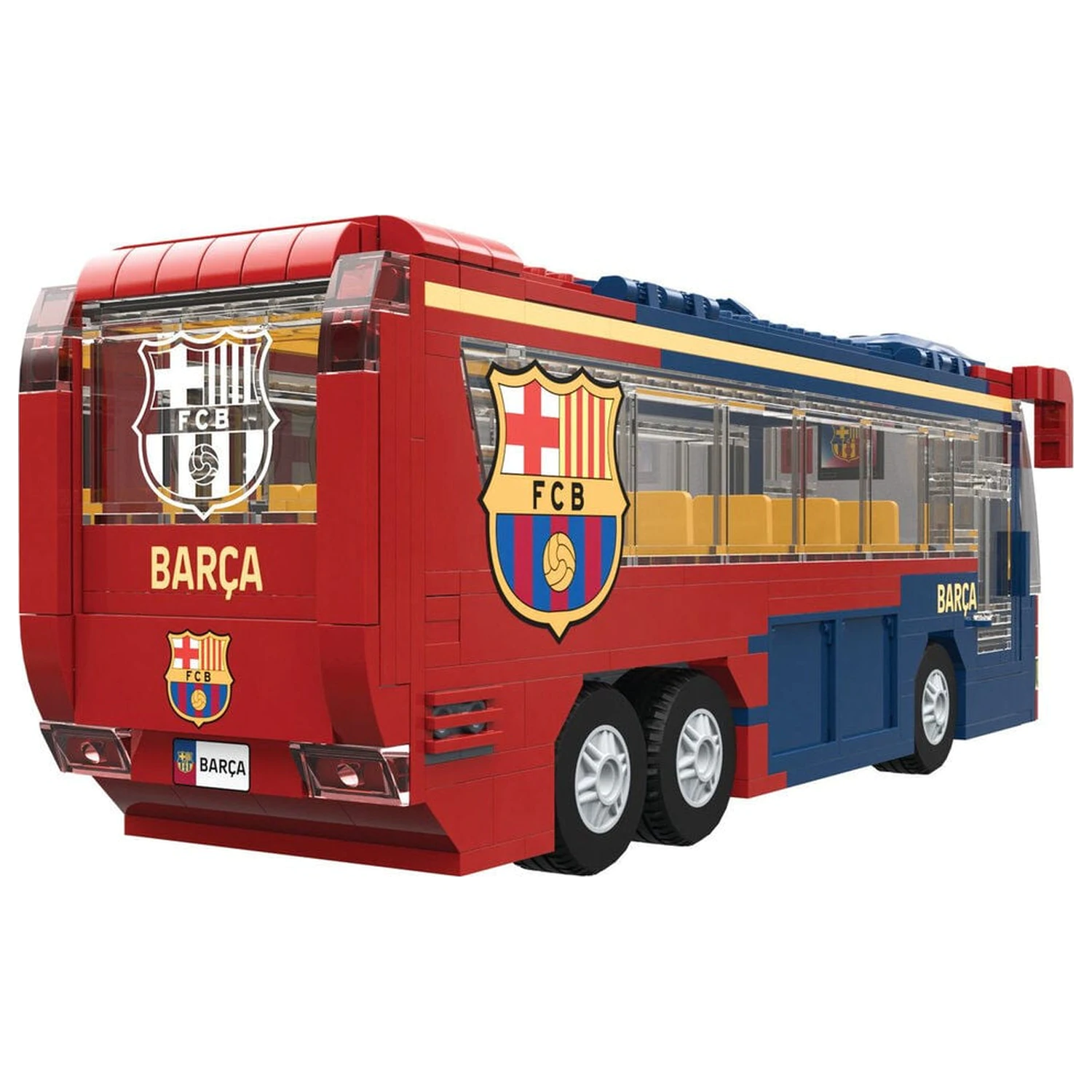 FC Barcelona sada autobusu s figurkami 488 dílků fotografii produktu