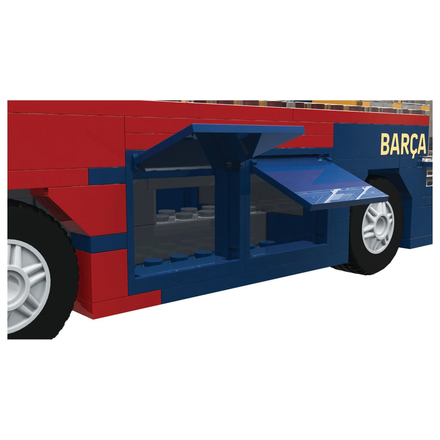 FC Barcelona sada autobusu s figurkami 488 dílků fotografii produktu