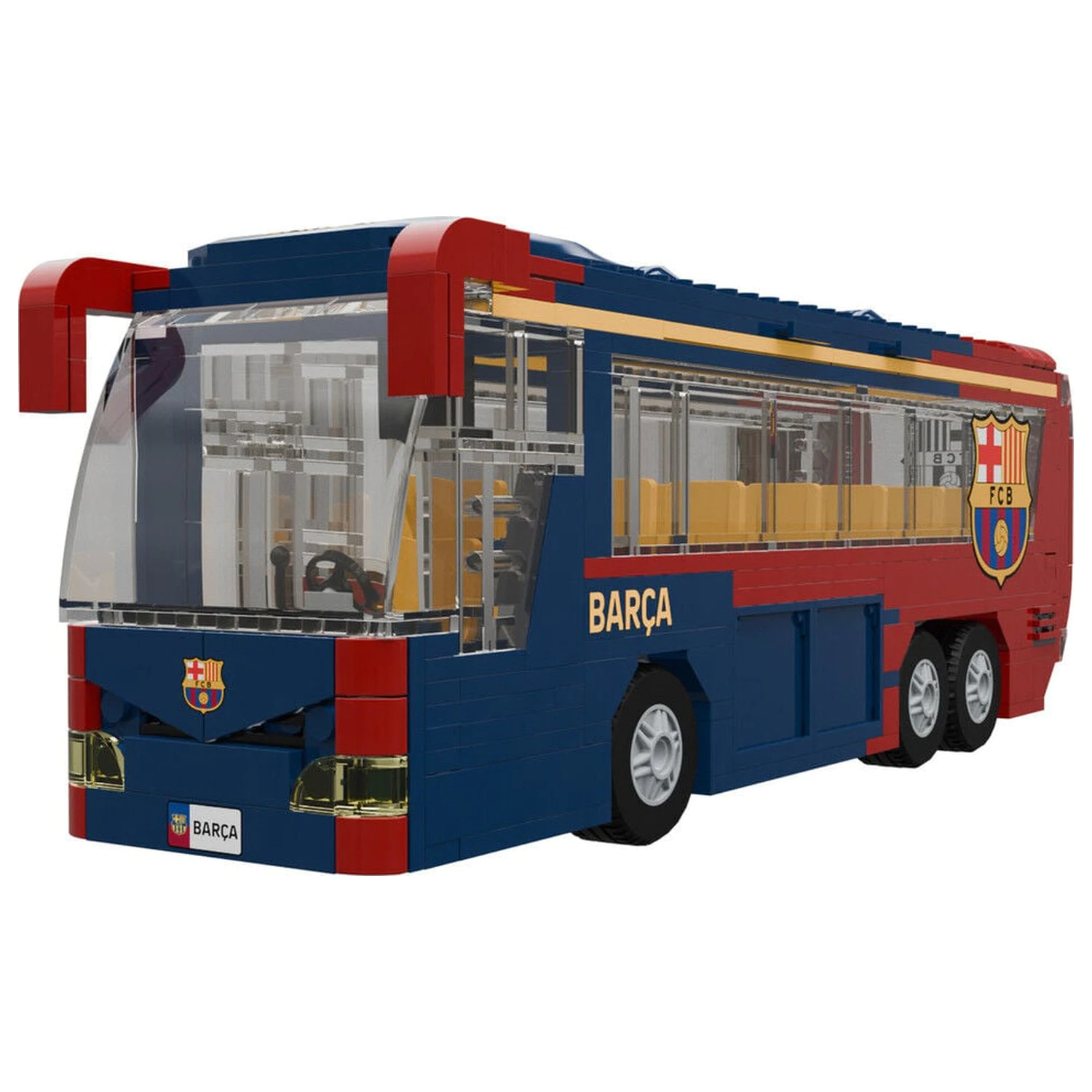 FC Barcelona sada autobusu s figurkami 488 dílků fotografii produktu
