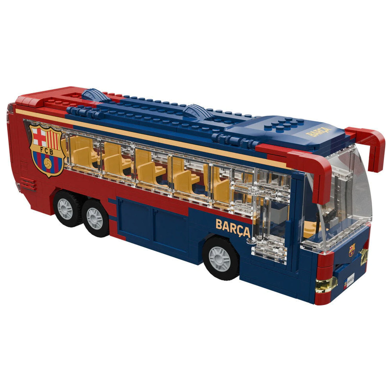 FC Barcelona sada autobusu s figurkami 488 dílků fotografii produktu