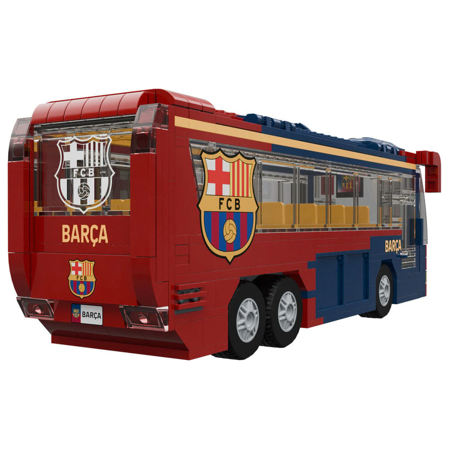 FC Barcelona sada autobusu s figurkami 488 dílků fotografii produktu
