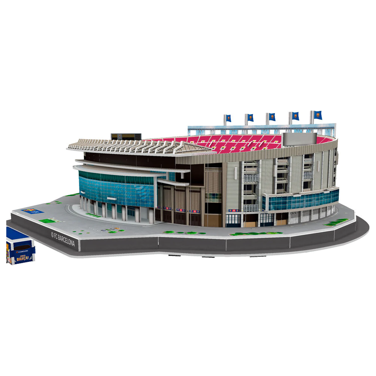 FC Barcelona Camp Nou Stadium 3D puzzle 98 dílků fotografii produktu