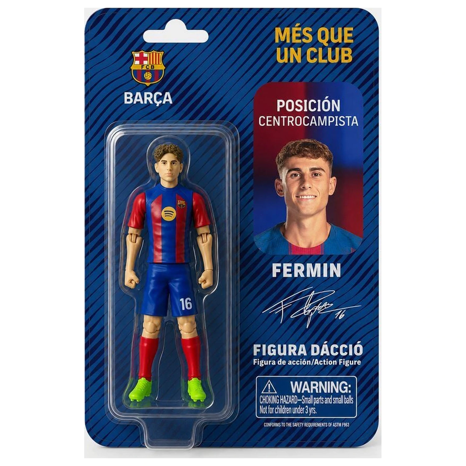 FC Barcelona Fermin akční figurka 10 cm fotografii produktu