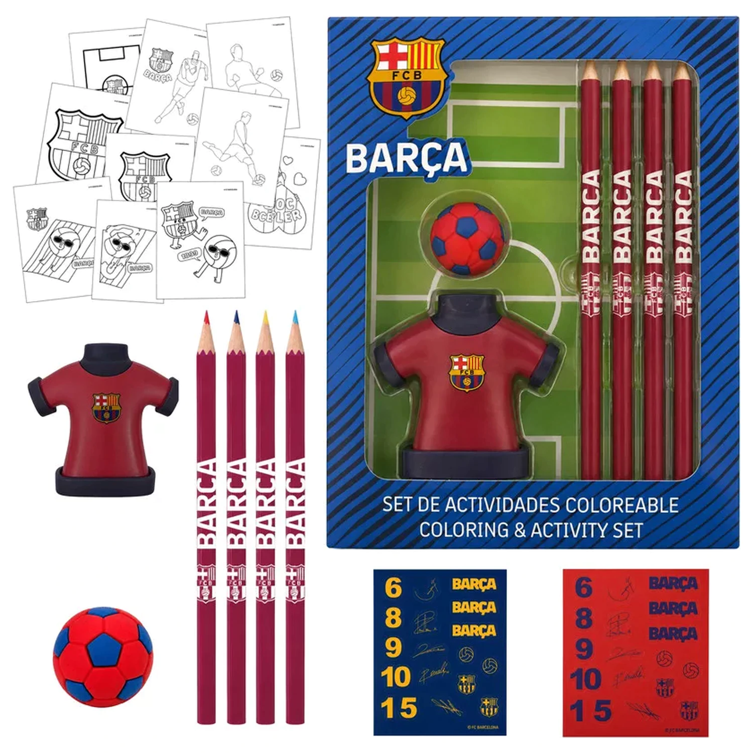 FC Barcelona dres dopisní souprava fotografii produktu