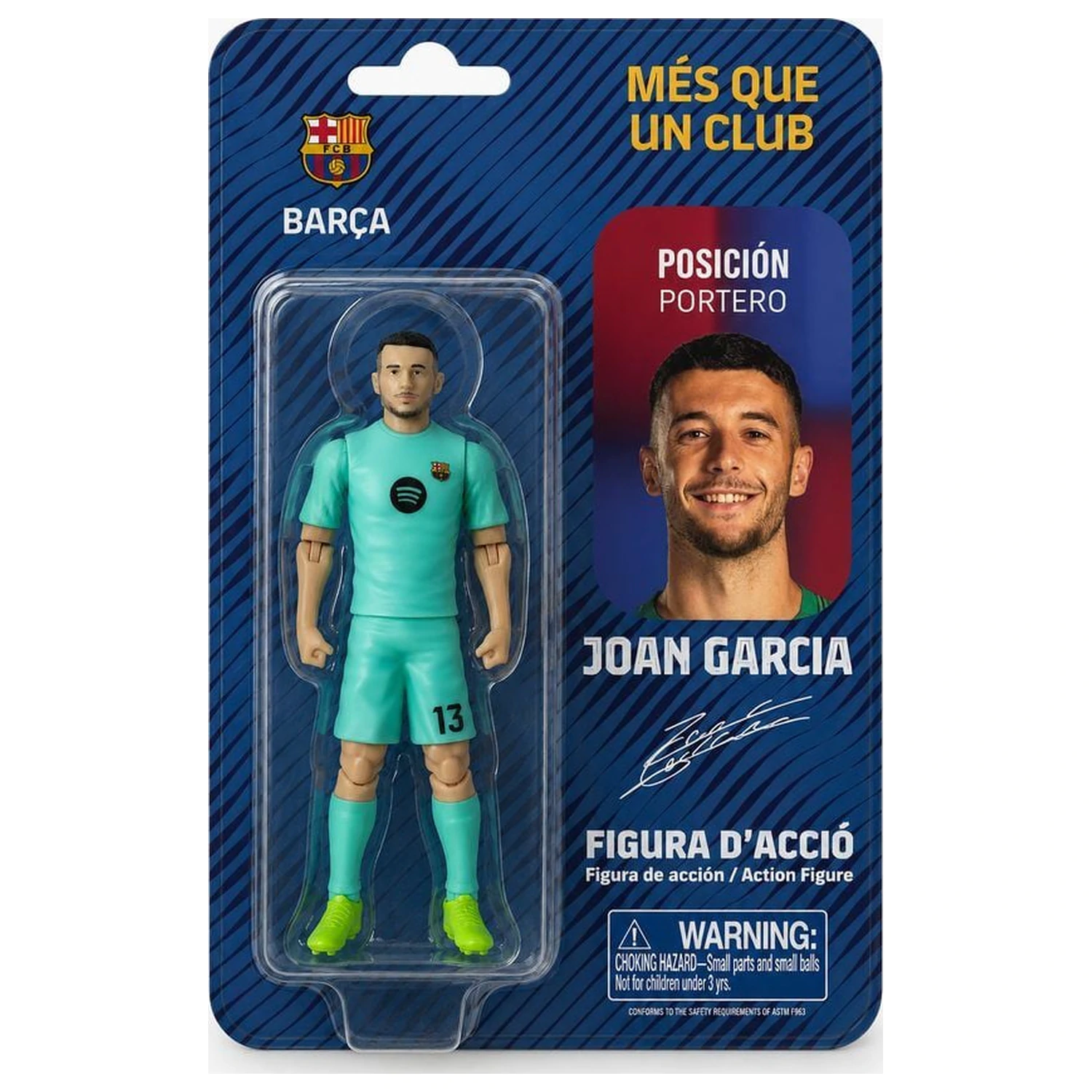 FC Barcelona Joan Garcia Akční figurka 10cm fotografii produktu
