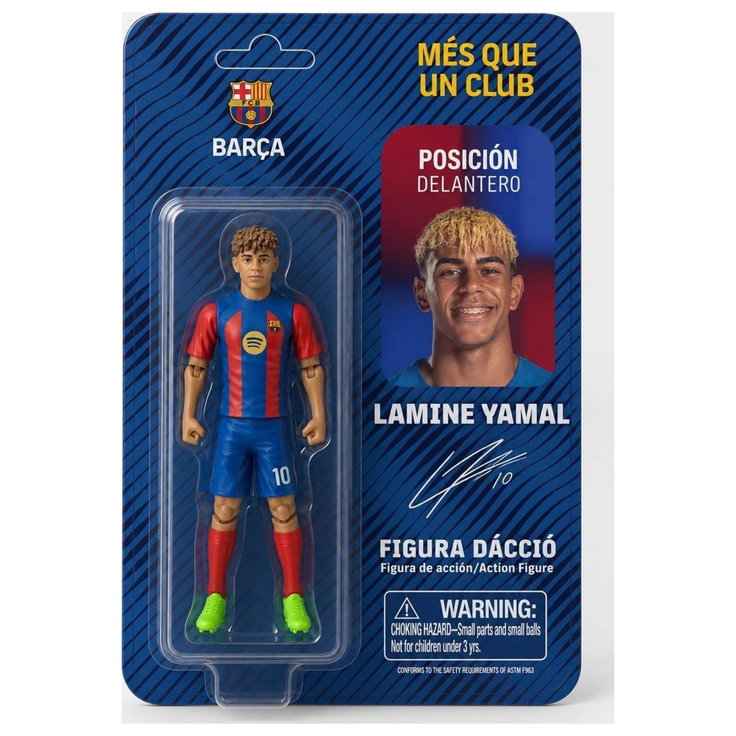 FC Barcelona Lamine Yamal akční figurka 10cm fotografii produktu