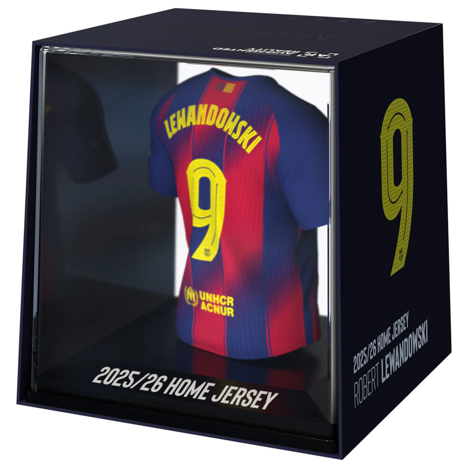 FC Barcelona Lewandowski mini tričko figurka fotografii produktu