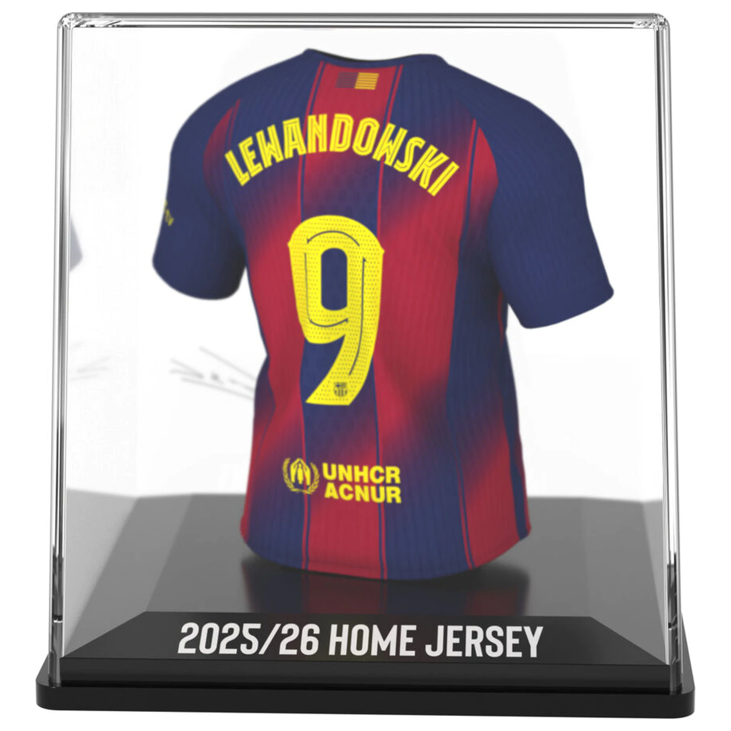 FC Barcelona Lewandowski mini tričko figurka fotografii produktu