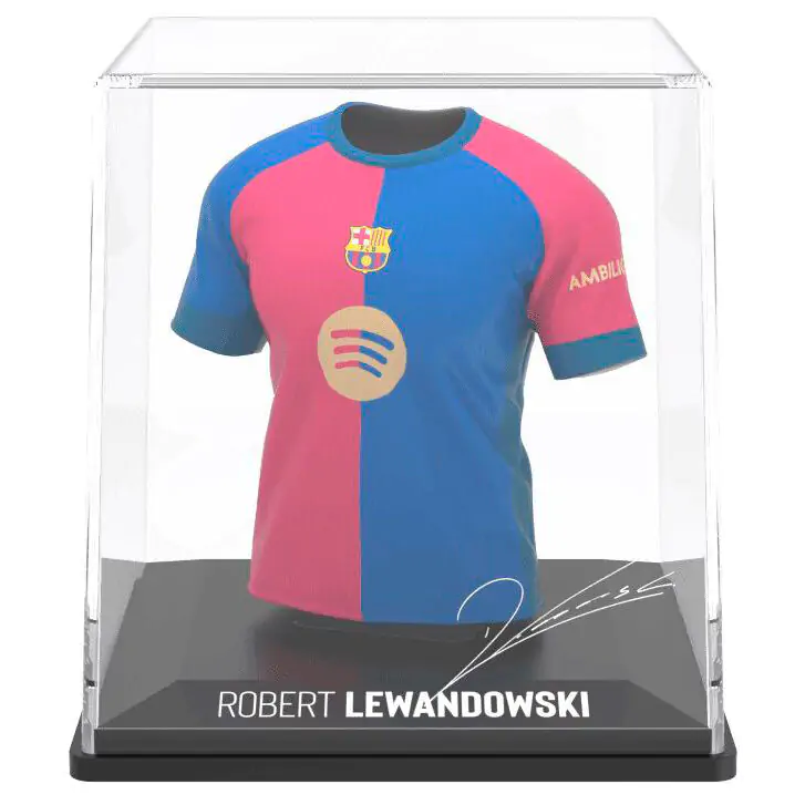 FC Barcelona Lewandowski mini figurka trička fotografii produktu