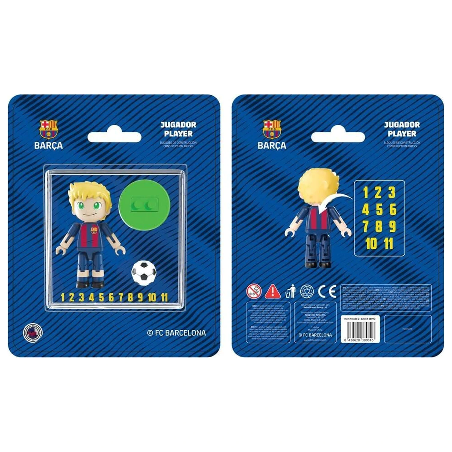 FC Barcelona figurka hráče 4cm fotografii produktu