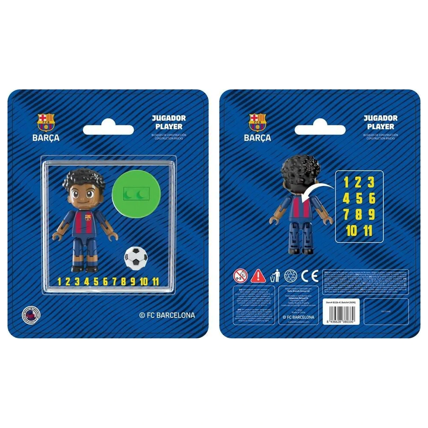 FC Barcelona figurka hráče 4 cm fotografii produktu