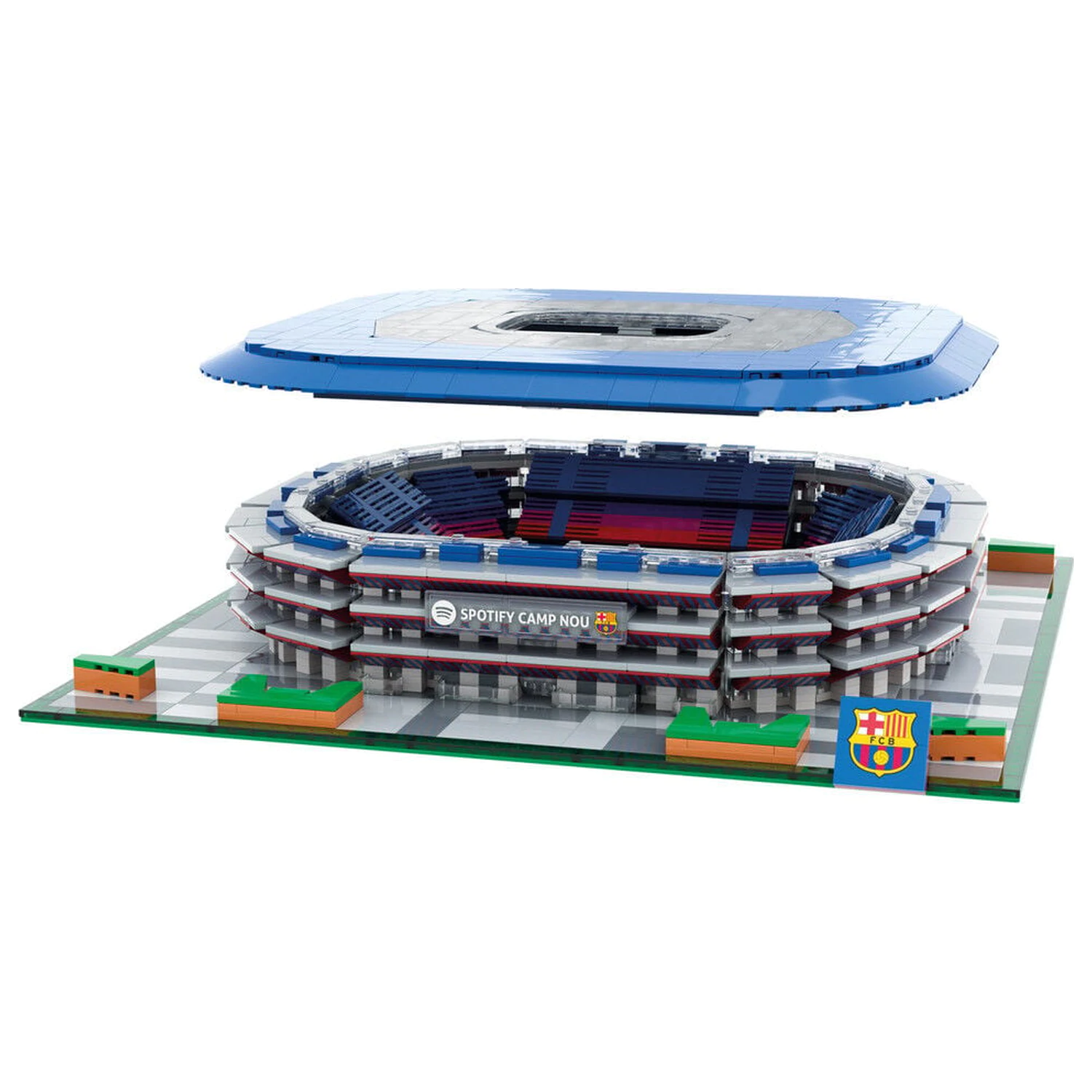 FC Barcelona sada stadionu 2236 dílků fotografii produktu