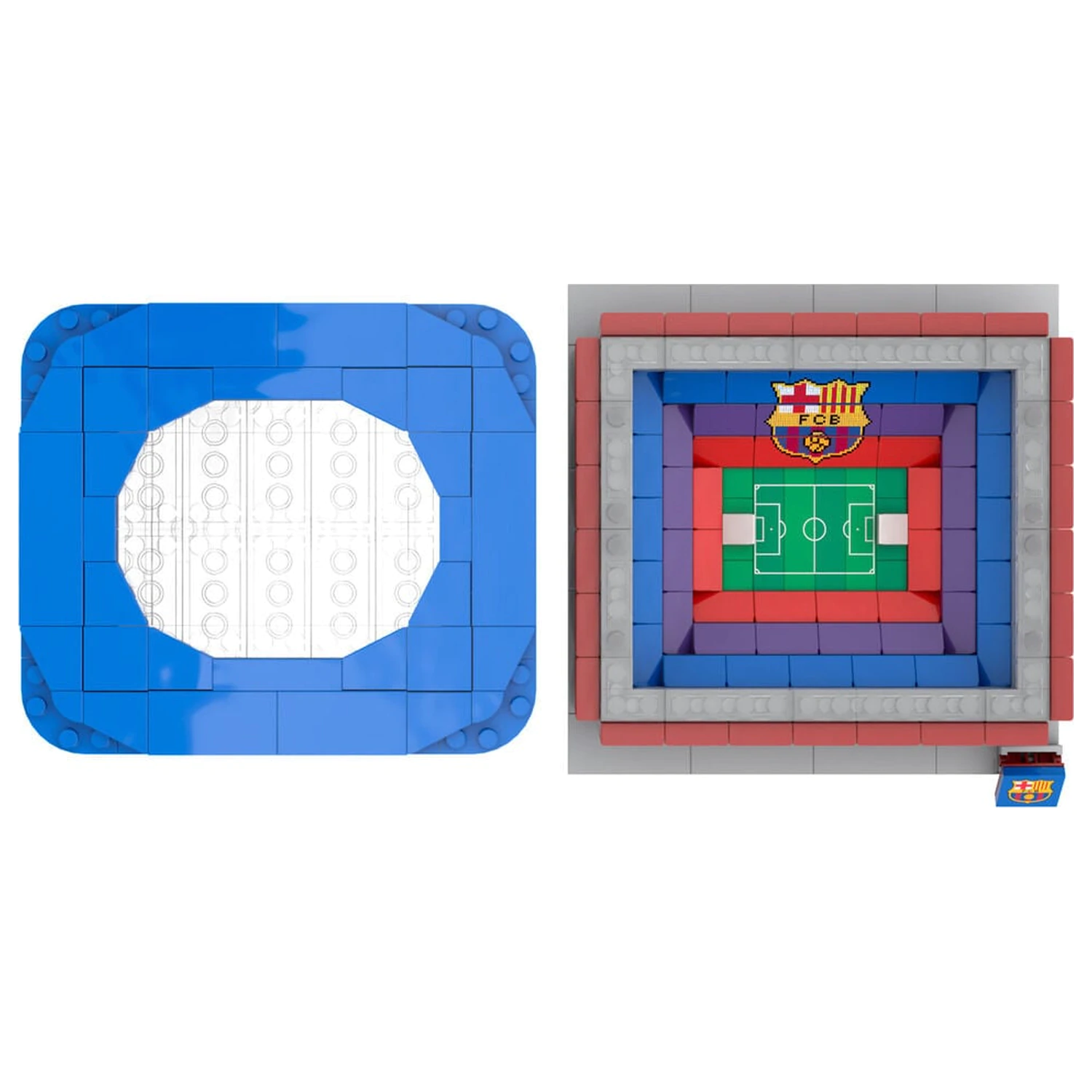 FC Barcelona stadion set 417ks fotografii produktu
