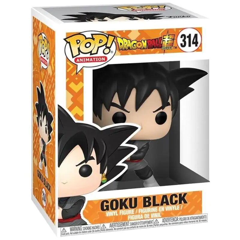 Dragon Ball Super POP! Animation vinylová figurka Goku Black 9 cm fotografii produktu