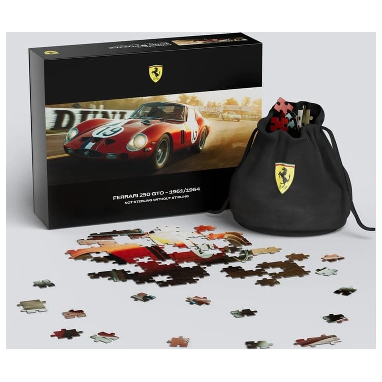 Ferrari 250GTO prémiové puzzle Not Sterling Without Stirling (1000 dílků) 97 x 34 cm fotografii produktu