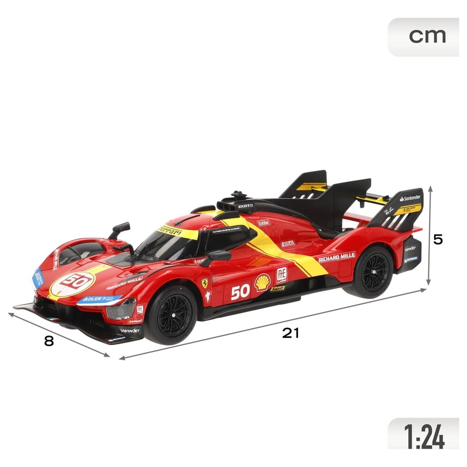 Ferrari 499P auto na dálkové ovládání fotografii produktu