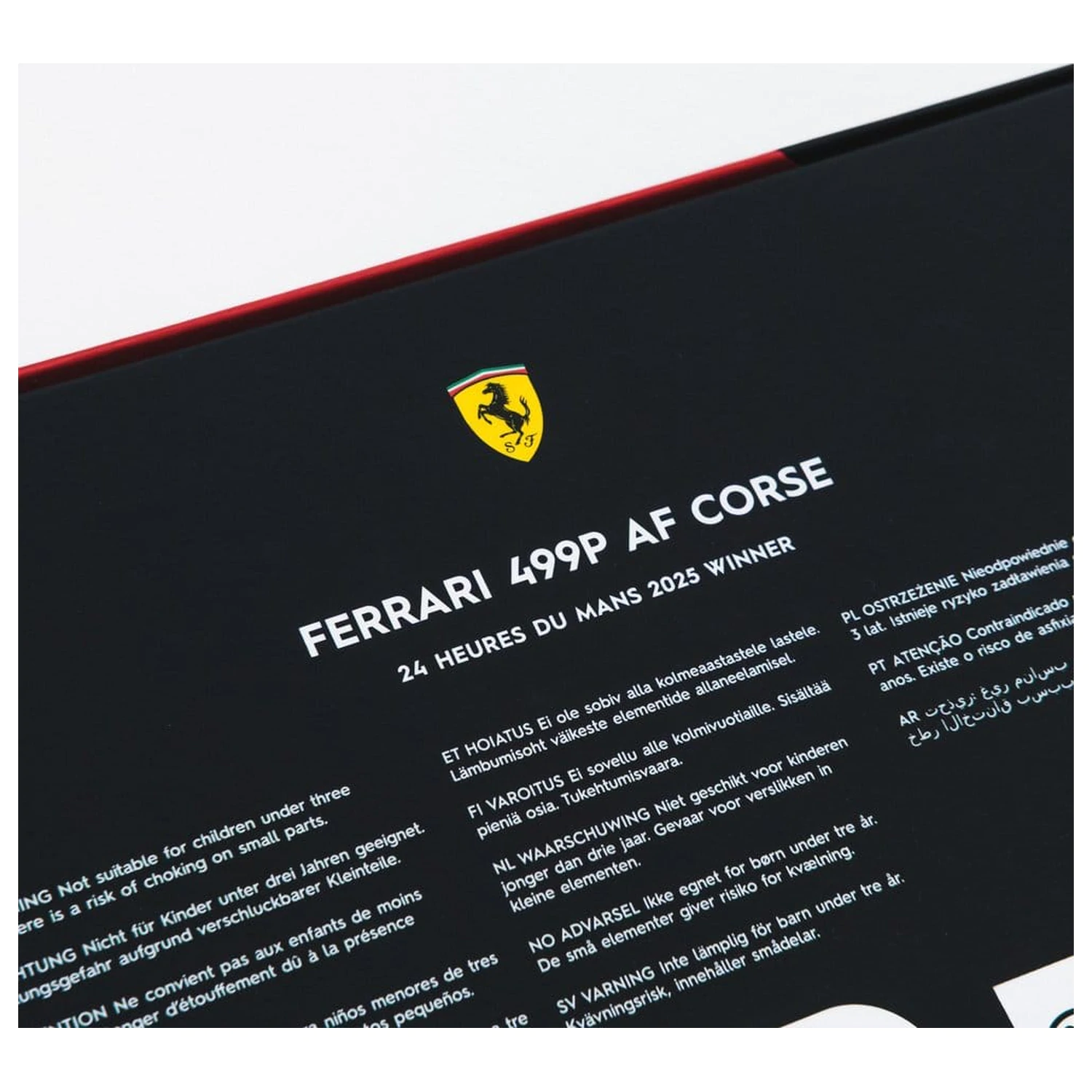 Ferrari AF Corse Puzzle 499P 24 Heures du Mans 2025 Vítěz (1000 kusů) 48 x 68 cm fotografii produktu