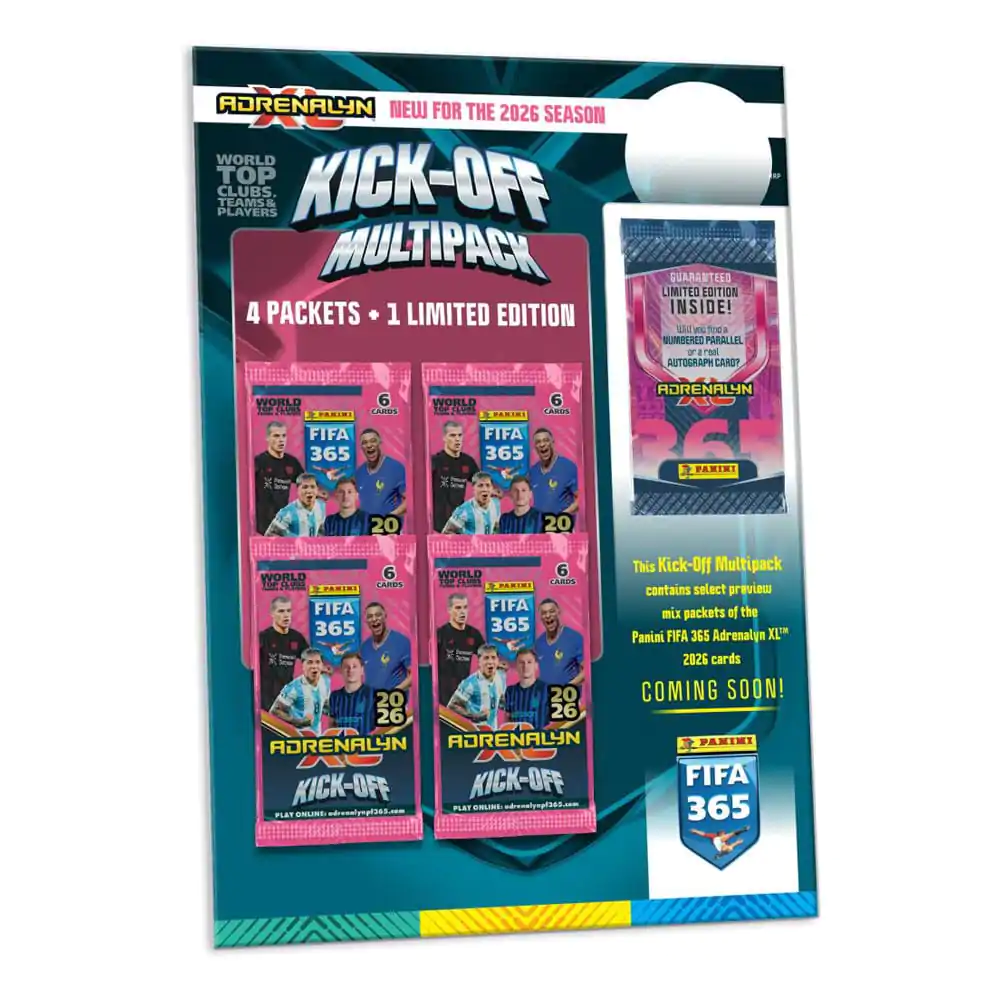 FIFA 365 Adrenalyn XL 2026 sběratelské karty Kick-Off Multipack *německá verze* fotografii produktu