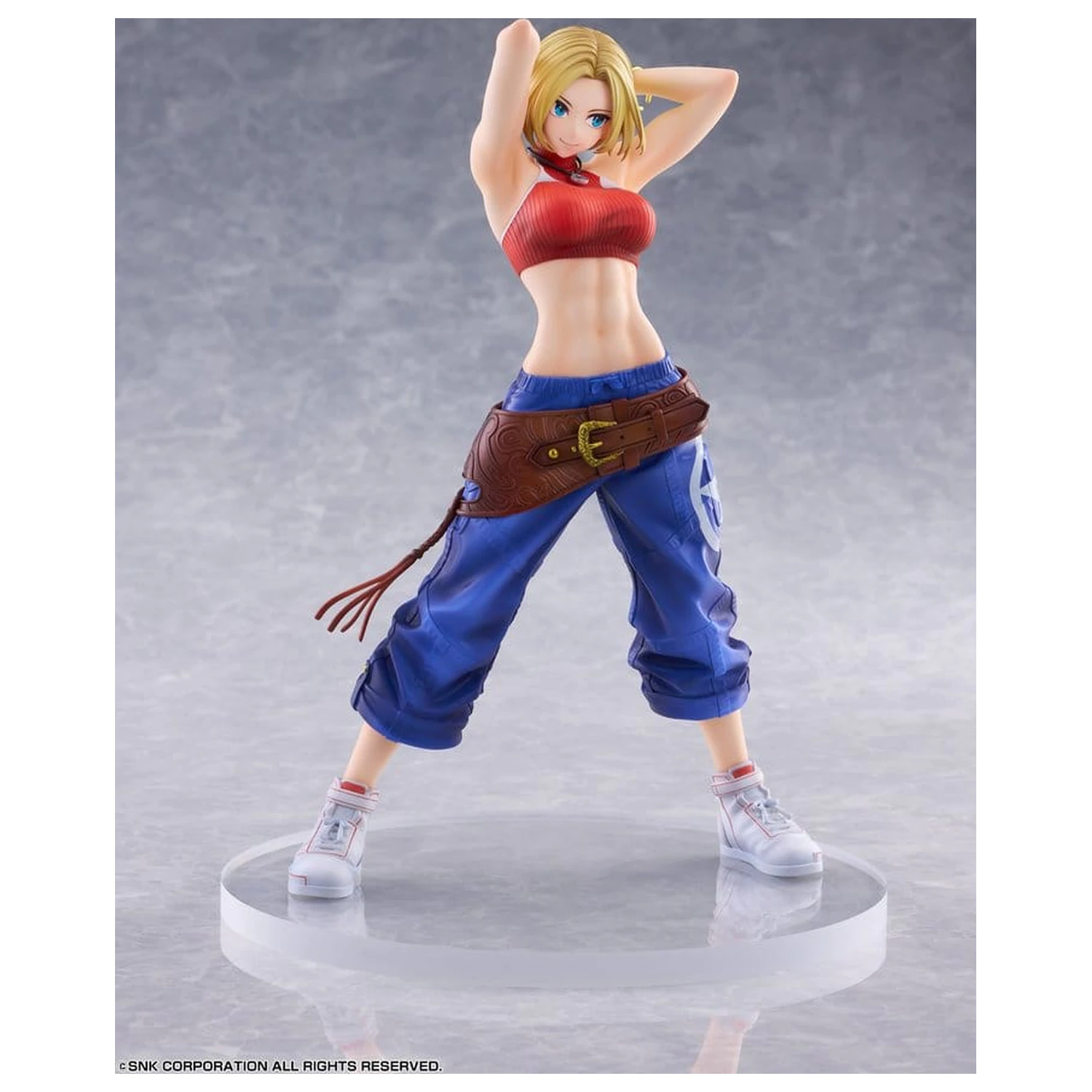 Fighting Girls Collection The King of Fighters XV PVC Figurka 1/7 Blue Mary AmiAmi Limited Edition 26 cm fotografii produktu