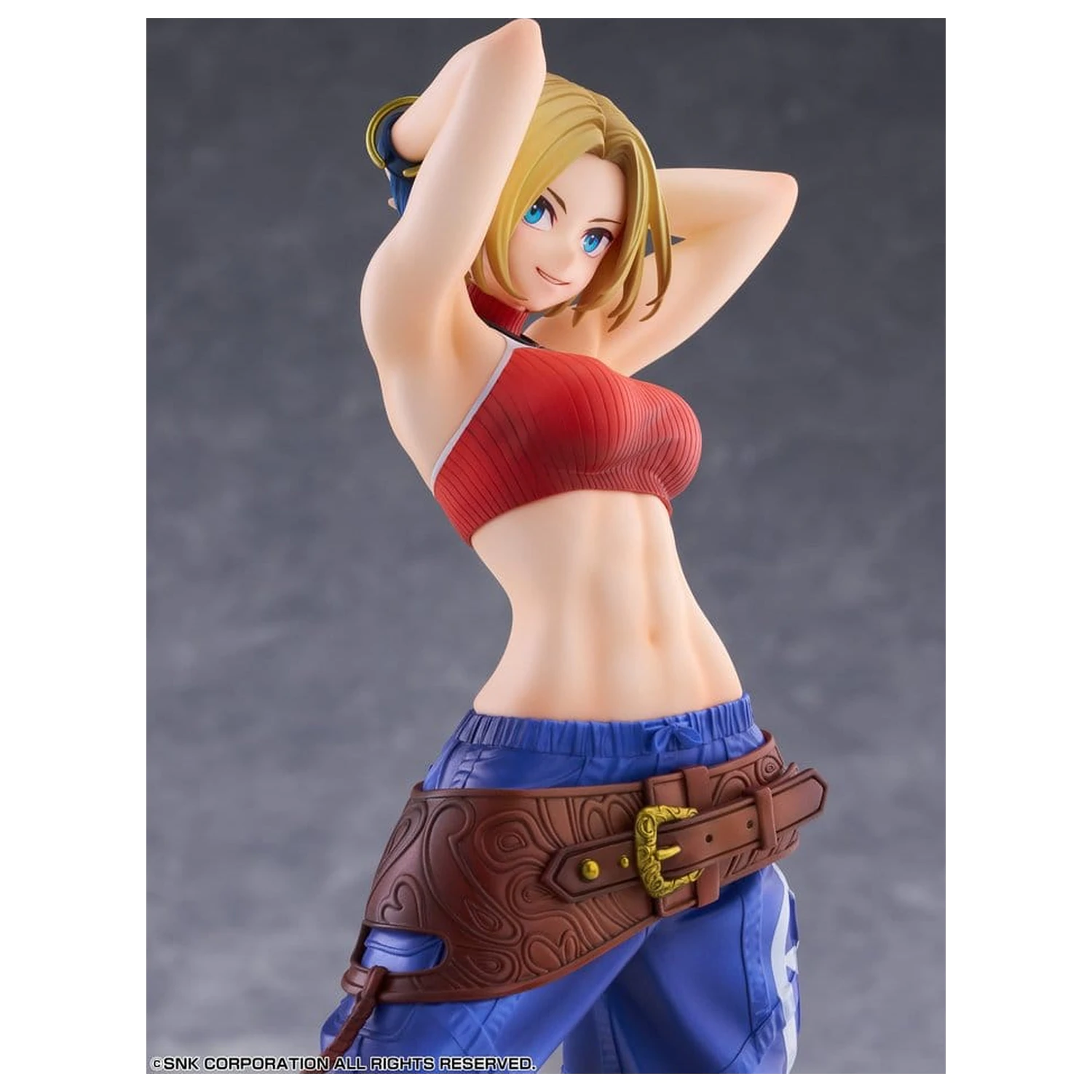 Fighting Girls Collection The King of Fighters XV PVC Figurka 1/7 Blue Mary AmiAmi Limited Edition 26 cm fotografii produktu